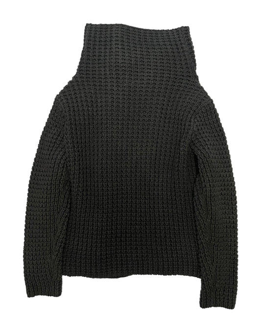 Heavy Hand-Knitted Washed Sweater