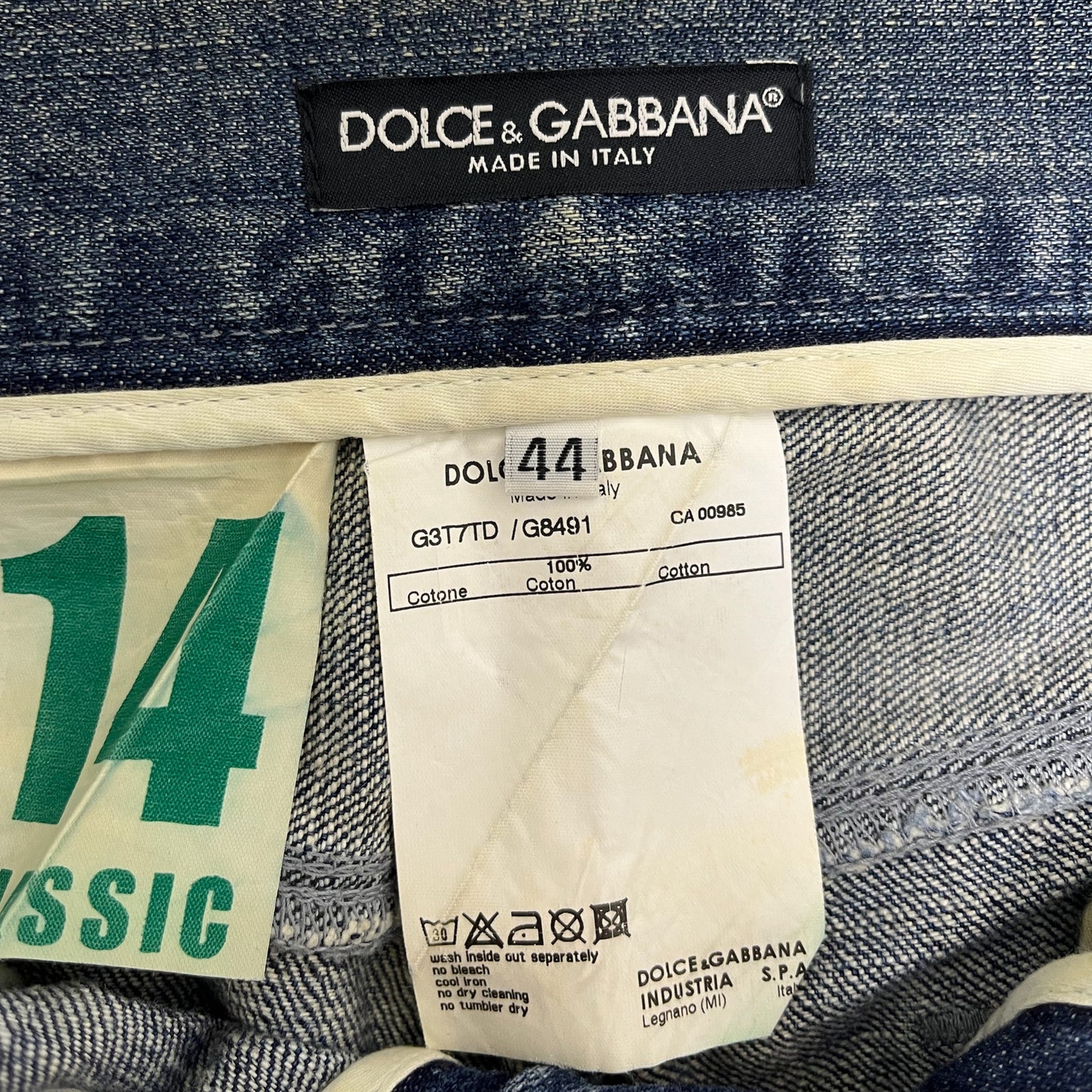 Dolce&Gabbana 14 classic denim