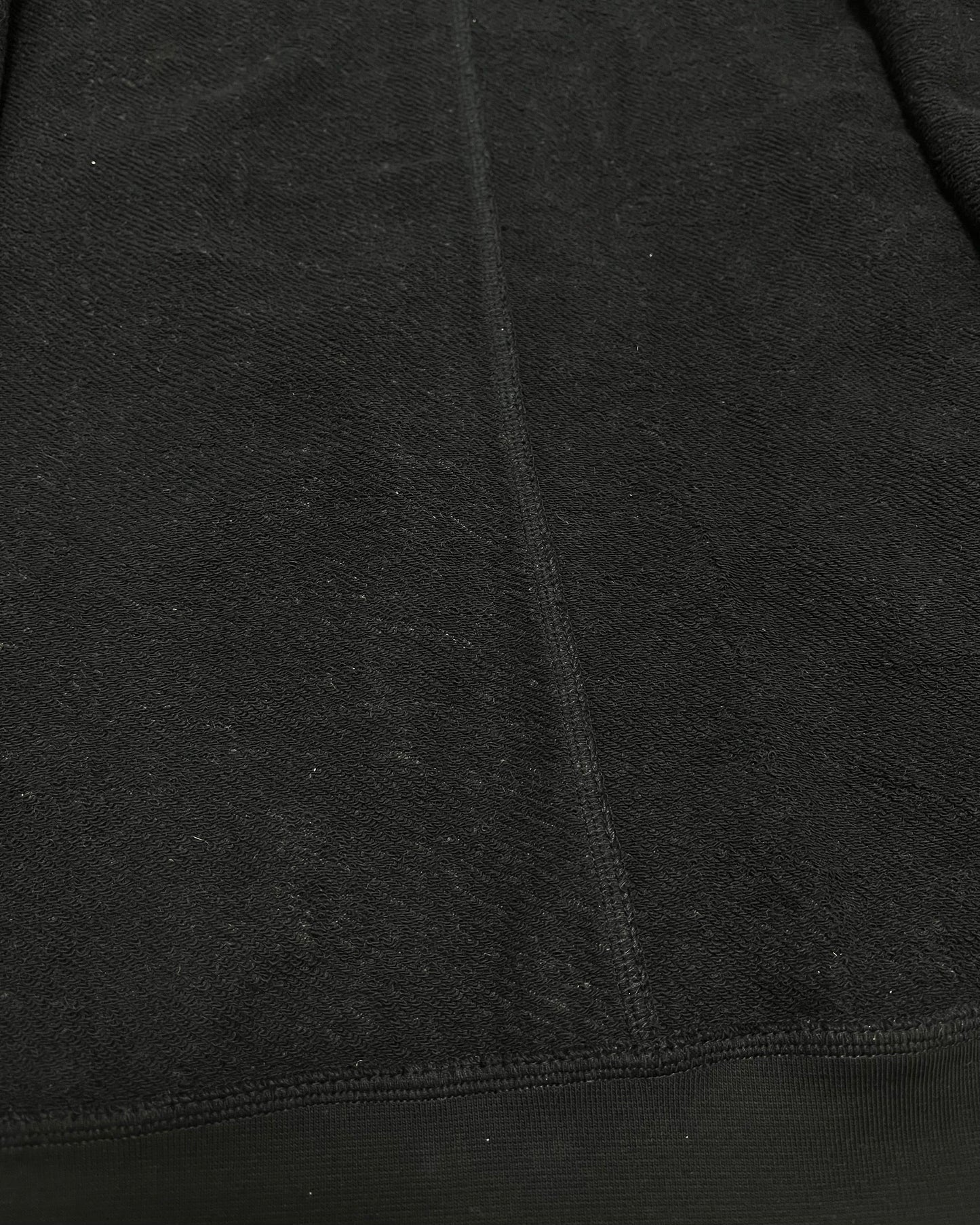 “ROUGH” Inside-Out Oversized Zip Hoodie