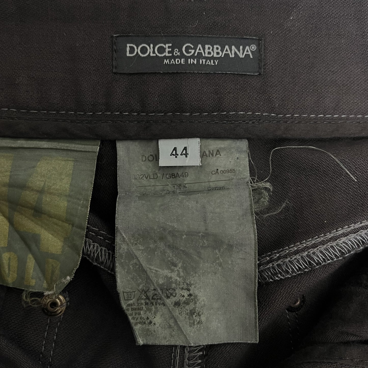 Dolce&Gabanna 14 gold denim
