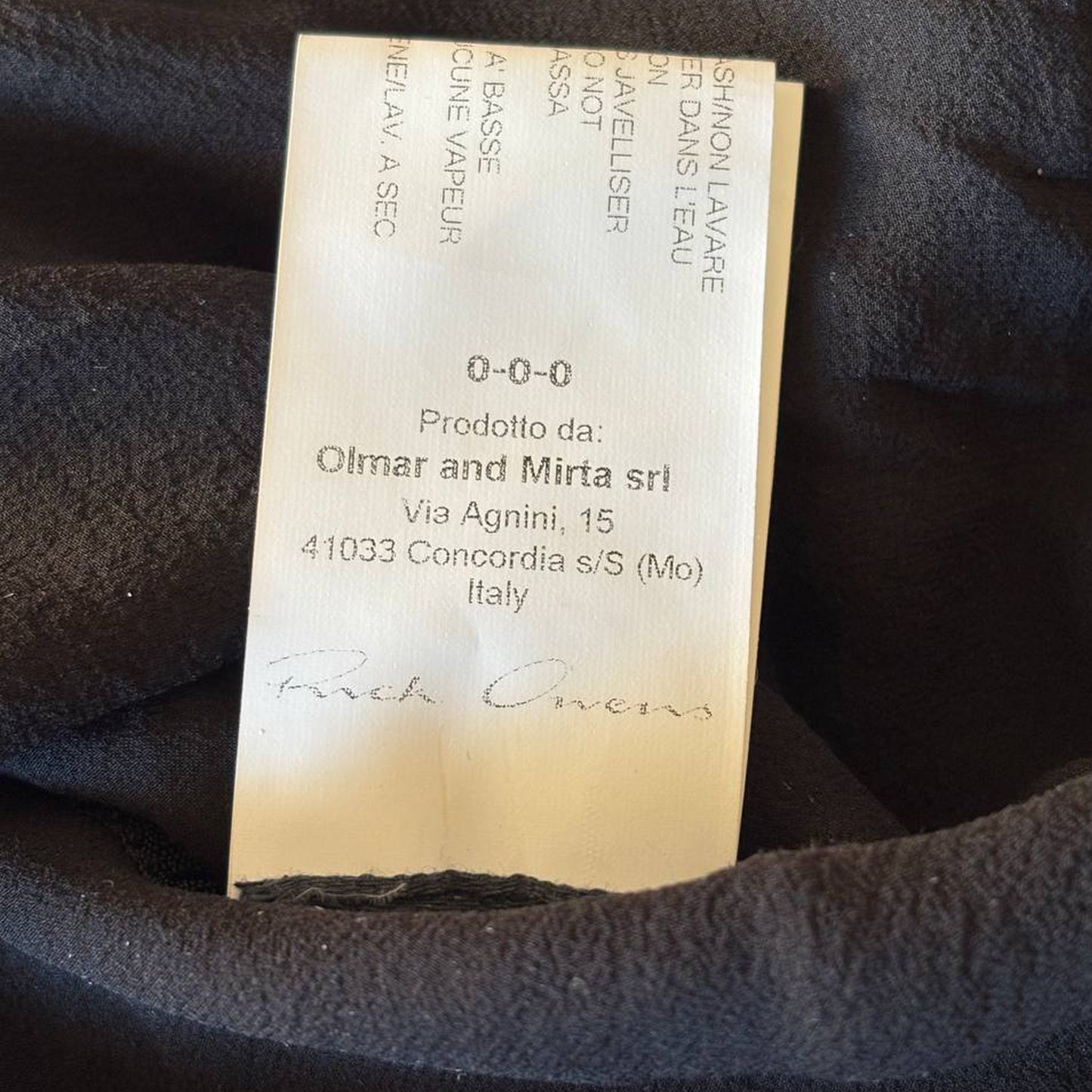 Rick Owens Plinth F/W 13 skirt