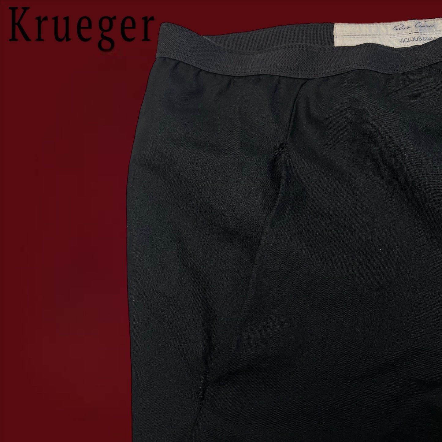 Rick Owens Two Layer Skirt-Shorts SS14