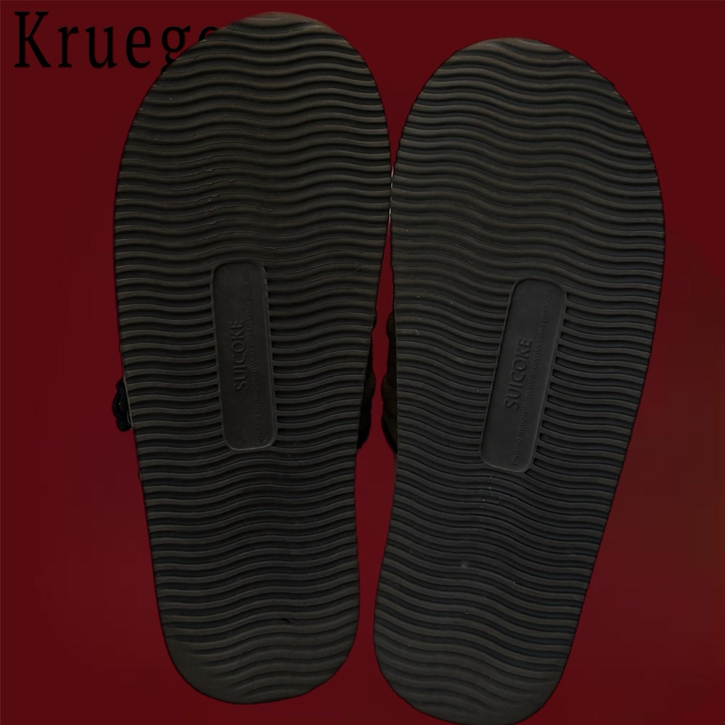 Suicoke Beige Slippers