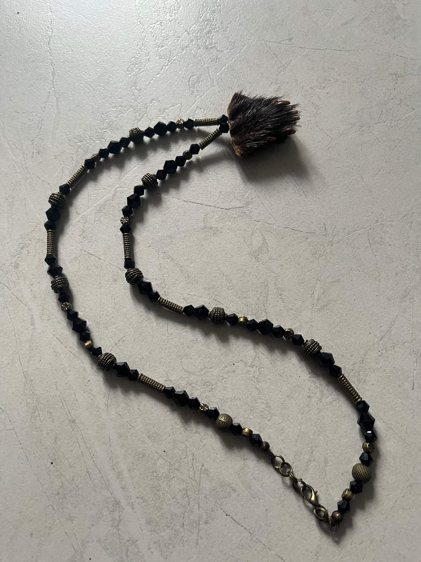Badger Paw Necklace #2