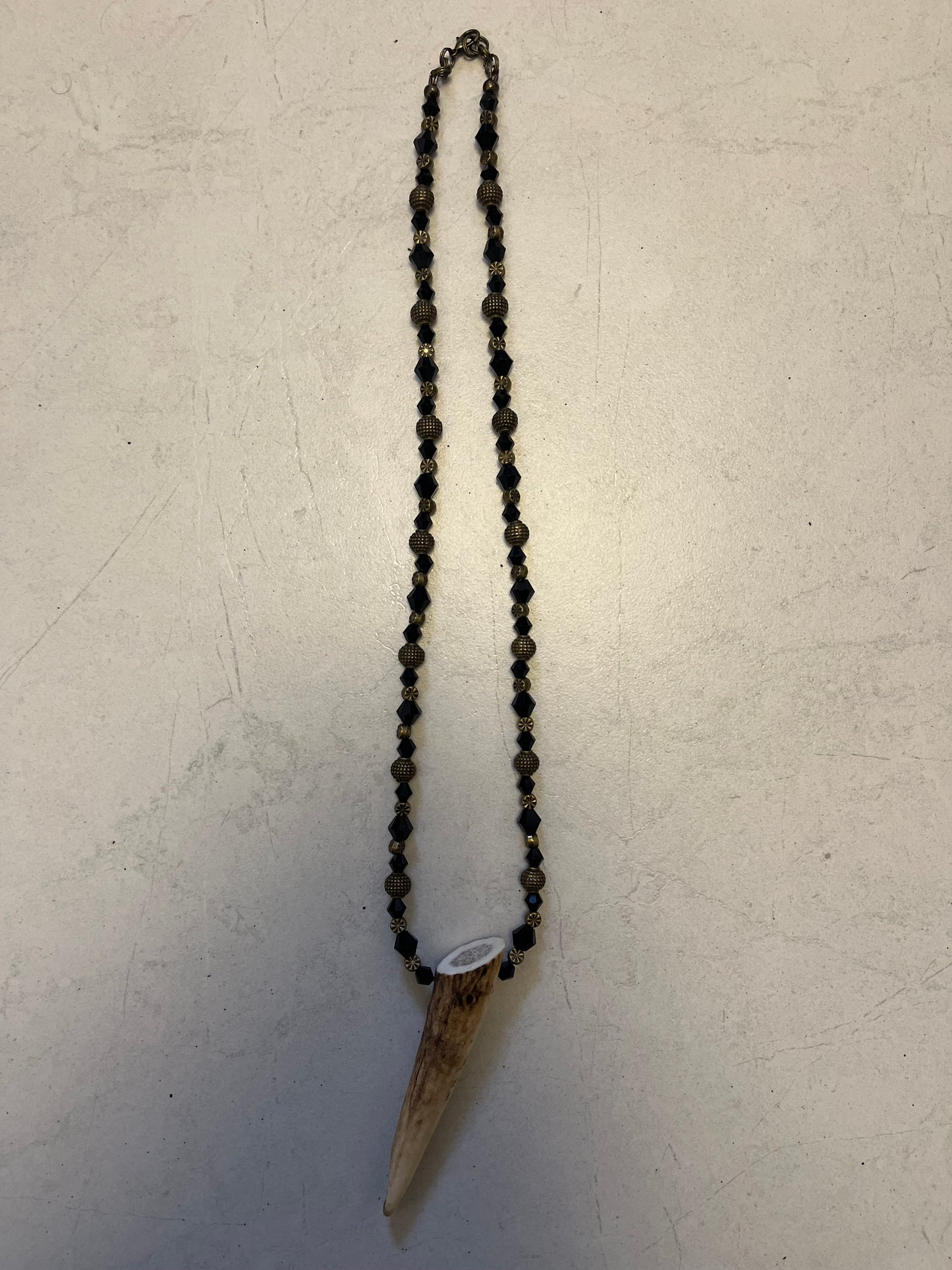 Deer Antler Necklace #2