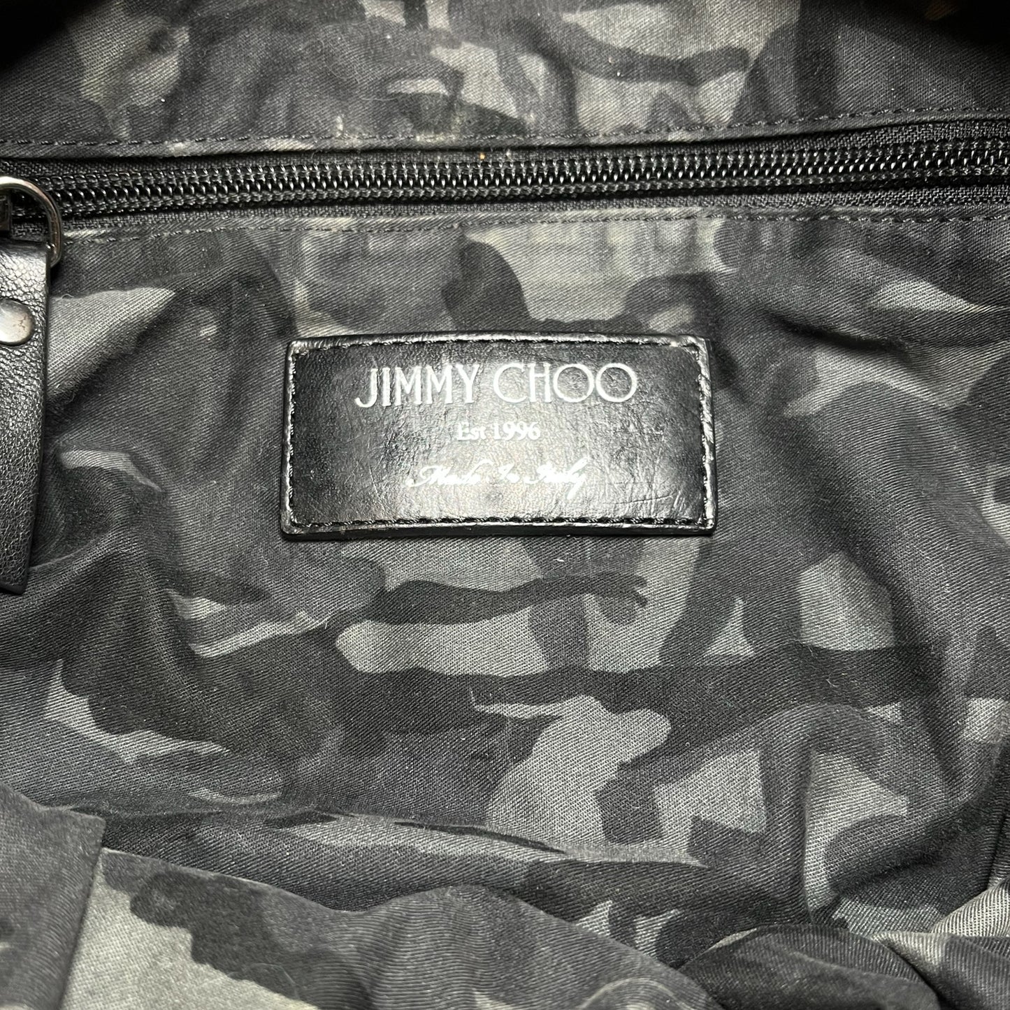 Jimmy Choo Fitzroy Leather Backpack