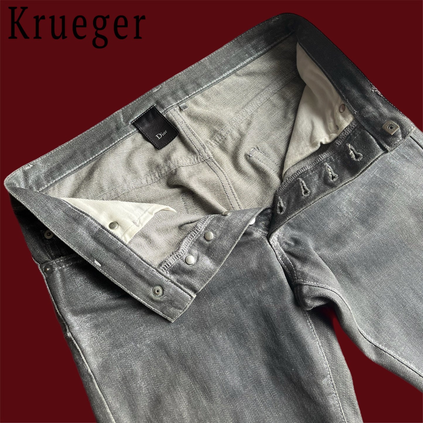 Dior Homme 06 "Radioactive" Denim
