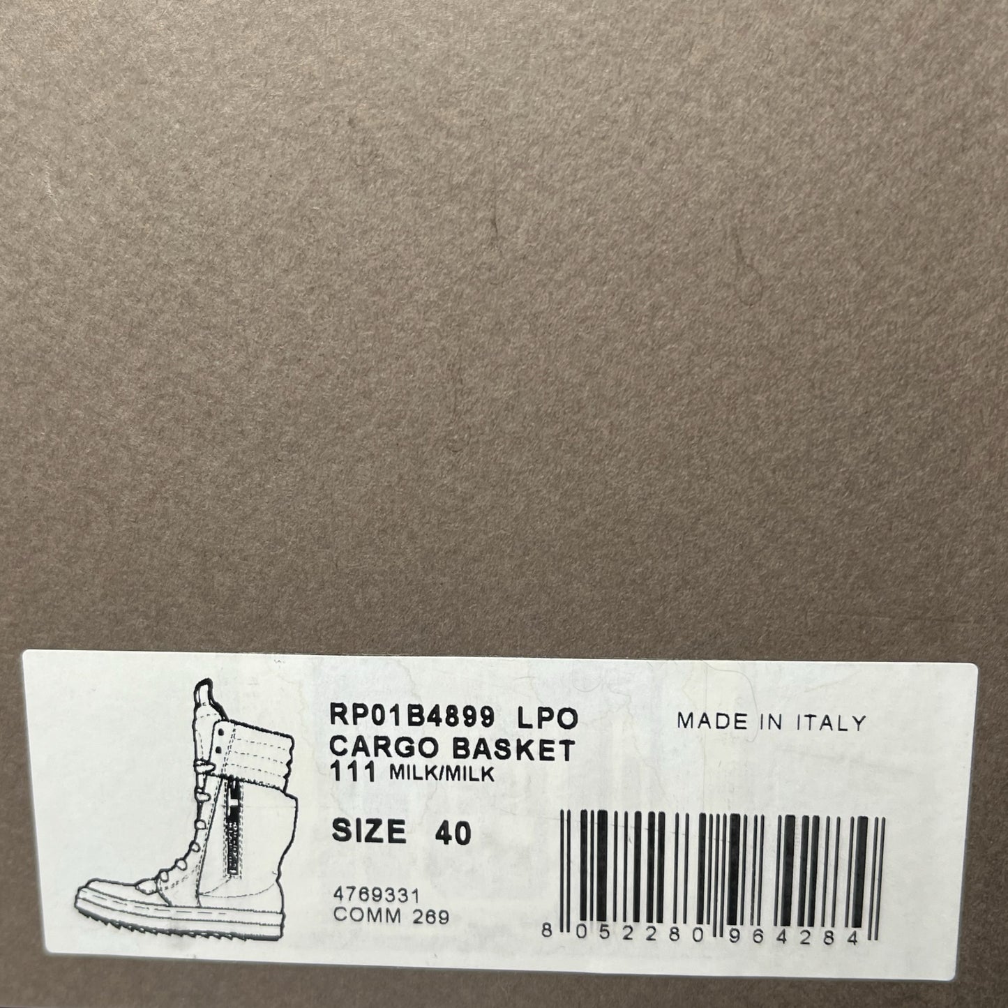 Rick Owens Cargo Basket