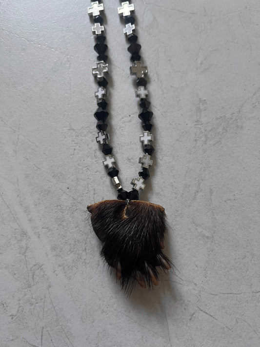 Badger Paw Necklace #3