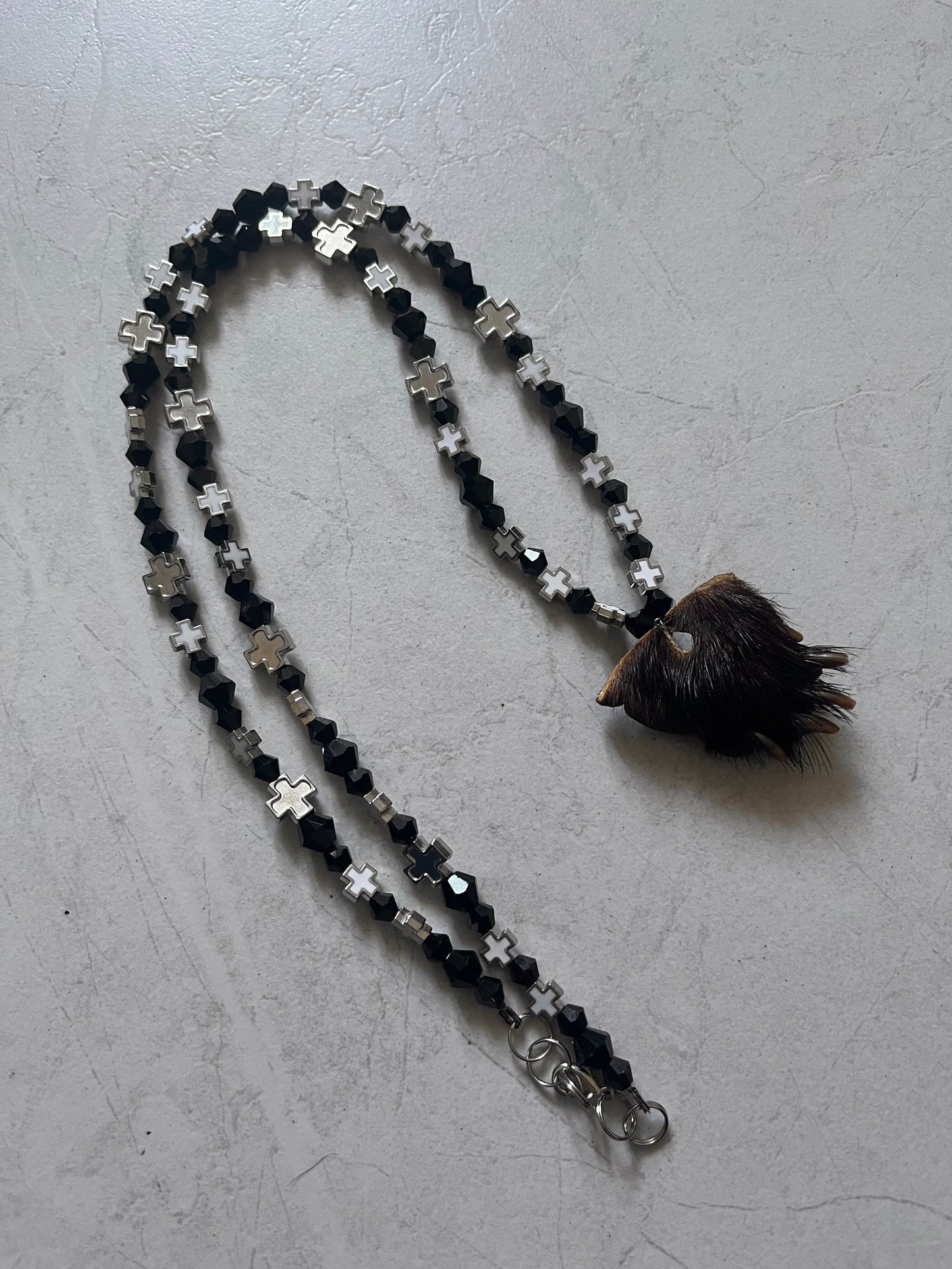 Badger Paw Necklace #3