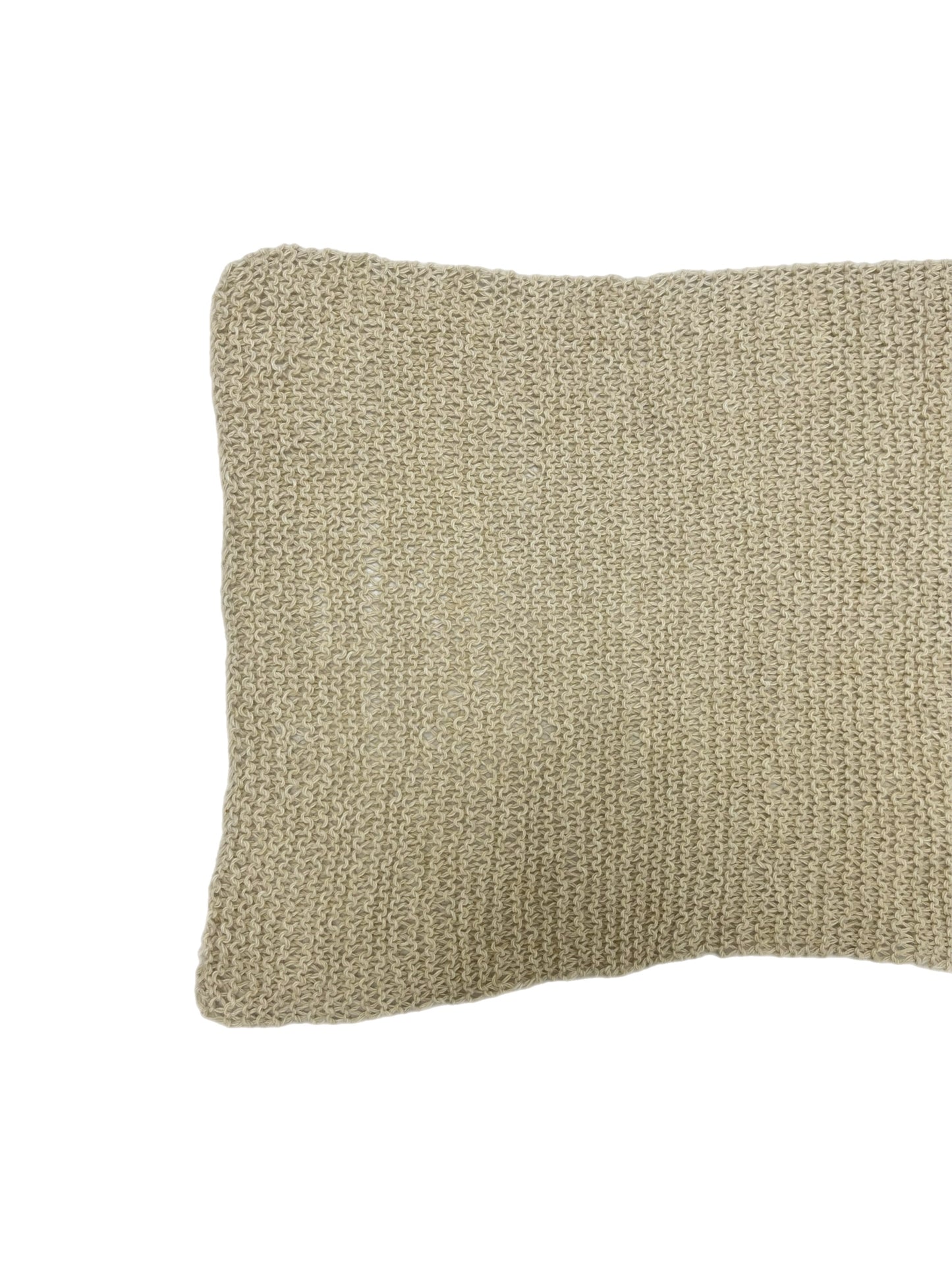 Light Beige Knitted Scarf