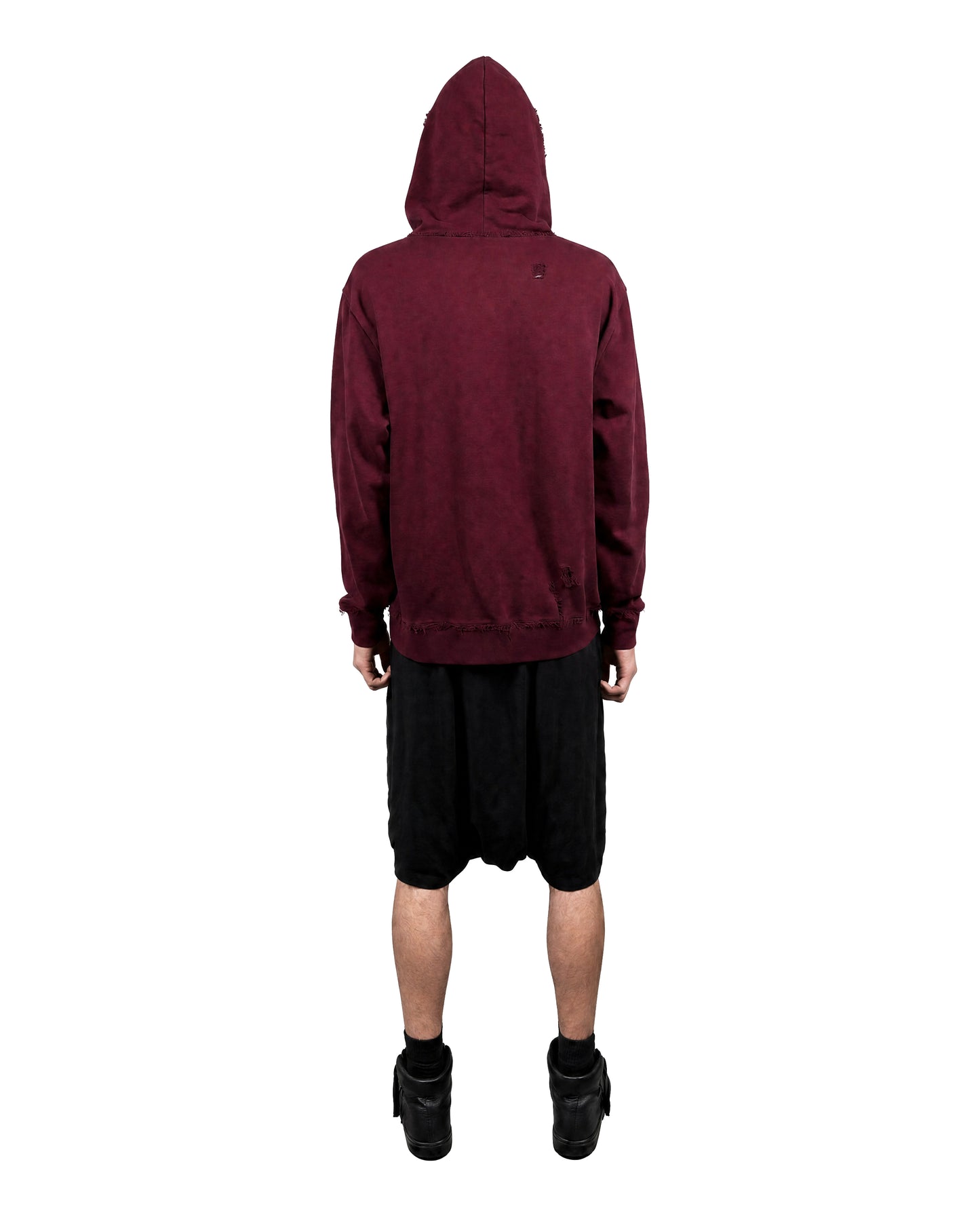 “Rodney Stone” Burgundy Red Hoodie