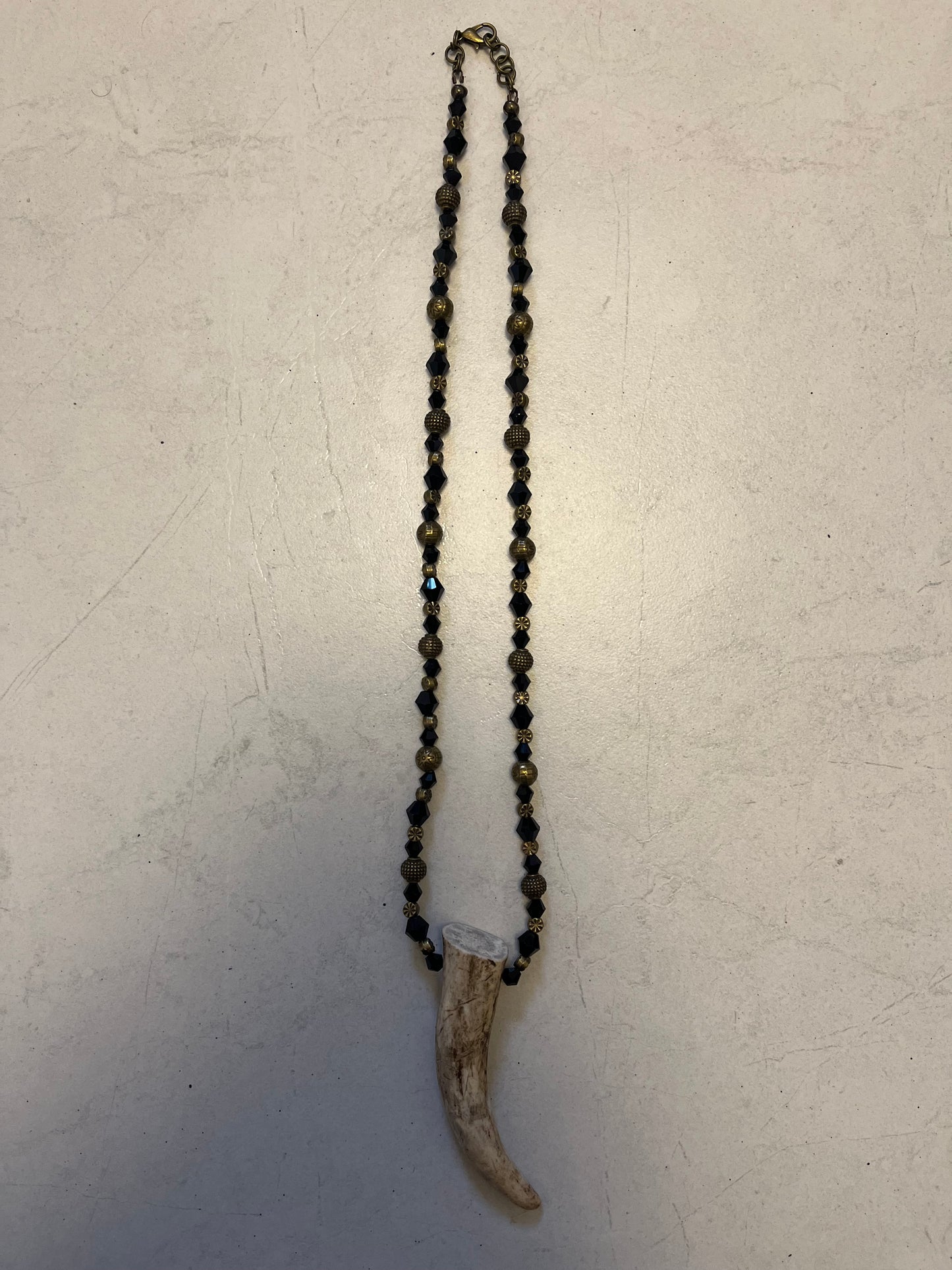 Deer Antler Necklace #3