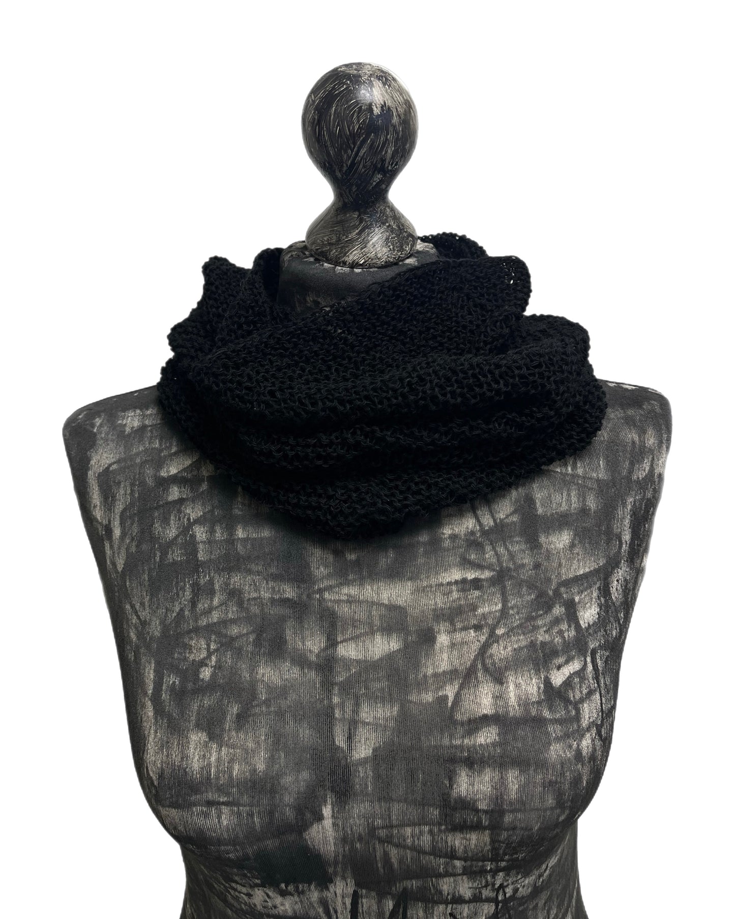 Hand-Knitted Multi-Way Neck Warmer