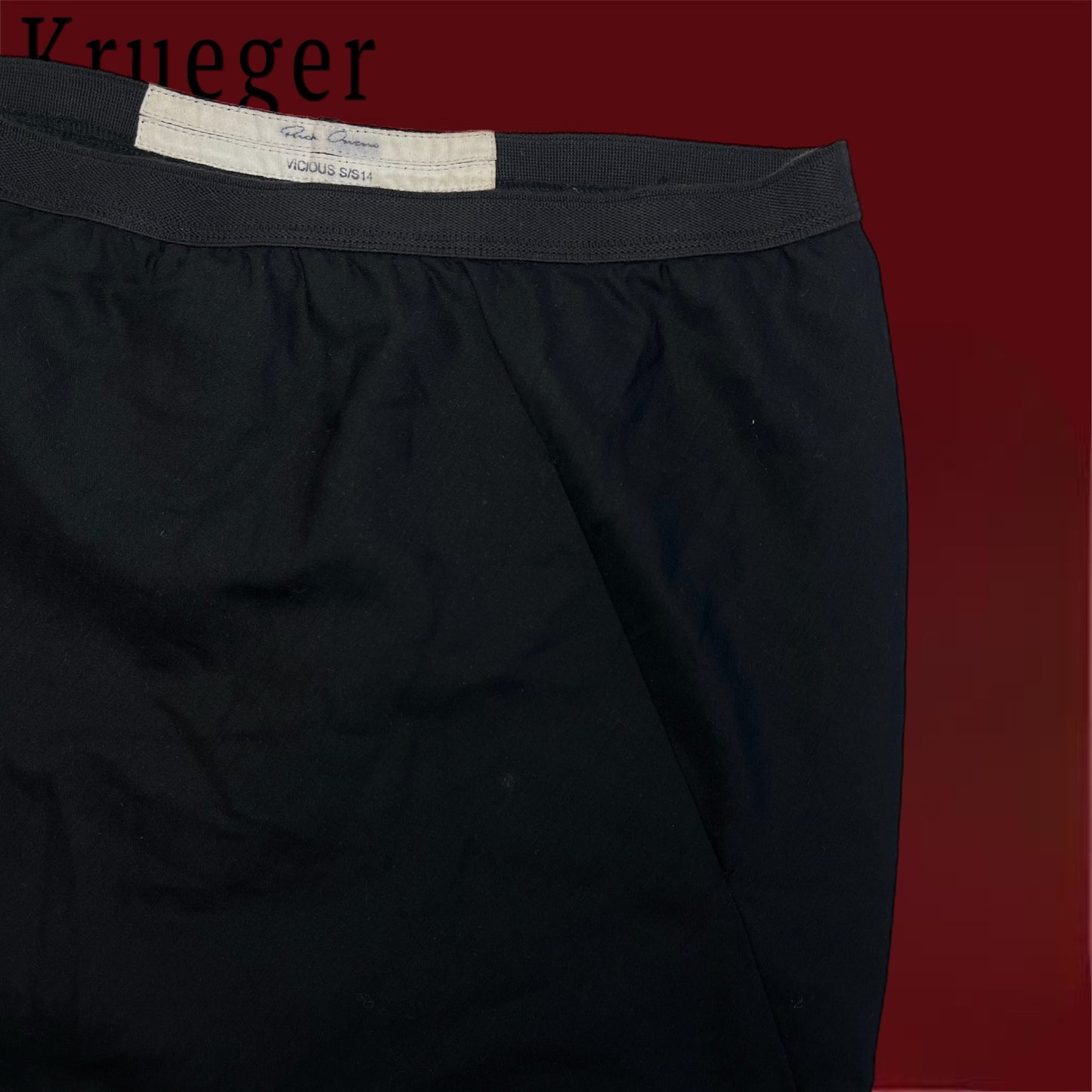 Rick Owens Two Layer Skirt-Shorts SS14