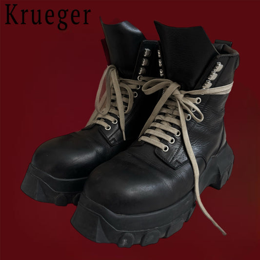 Rick Owens Army Bozo Tractor Boots