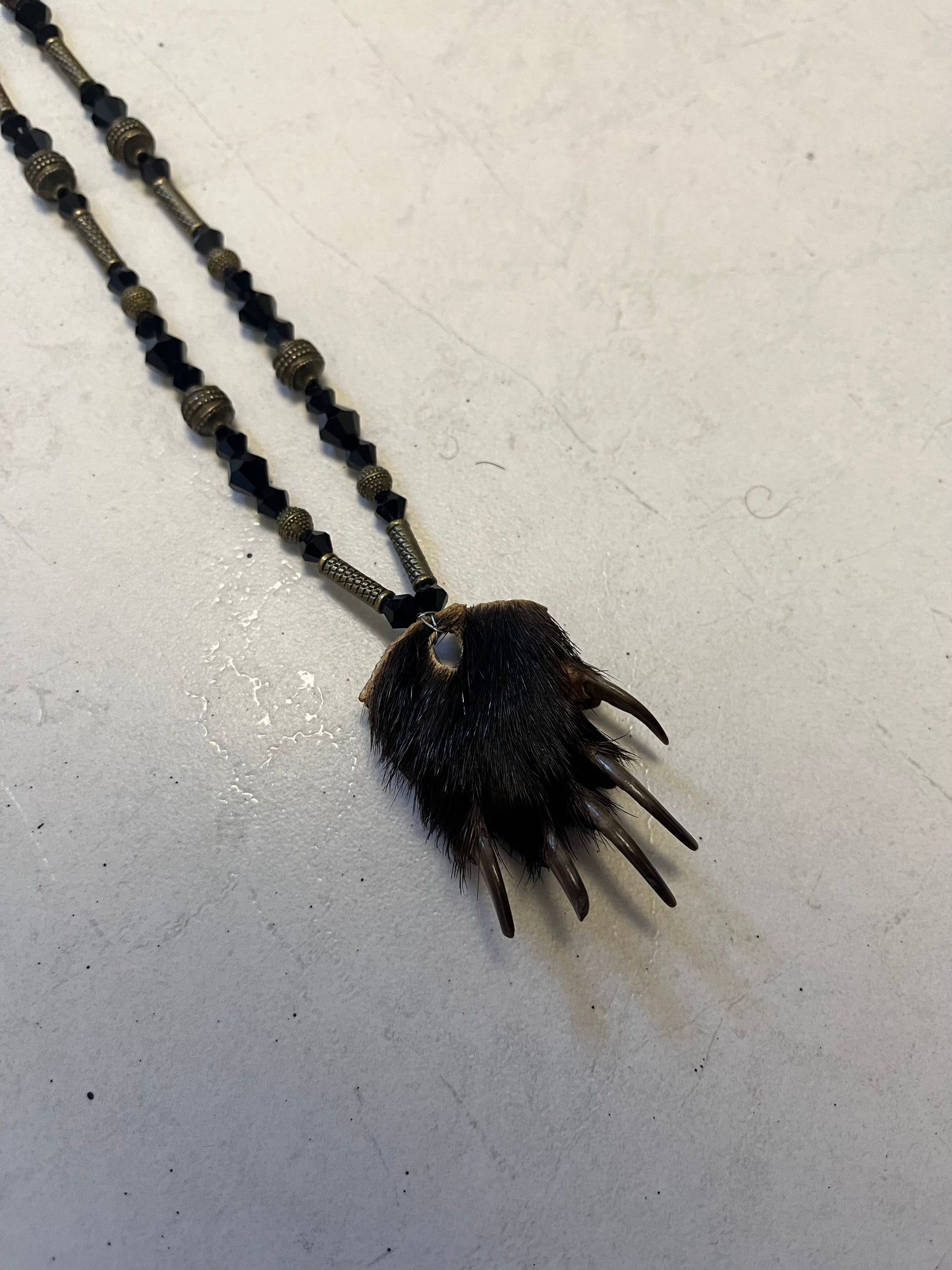 Badger Paw Necklace