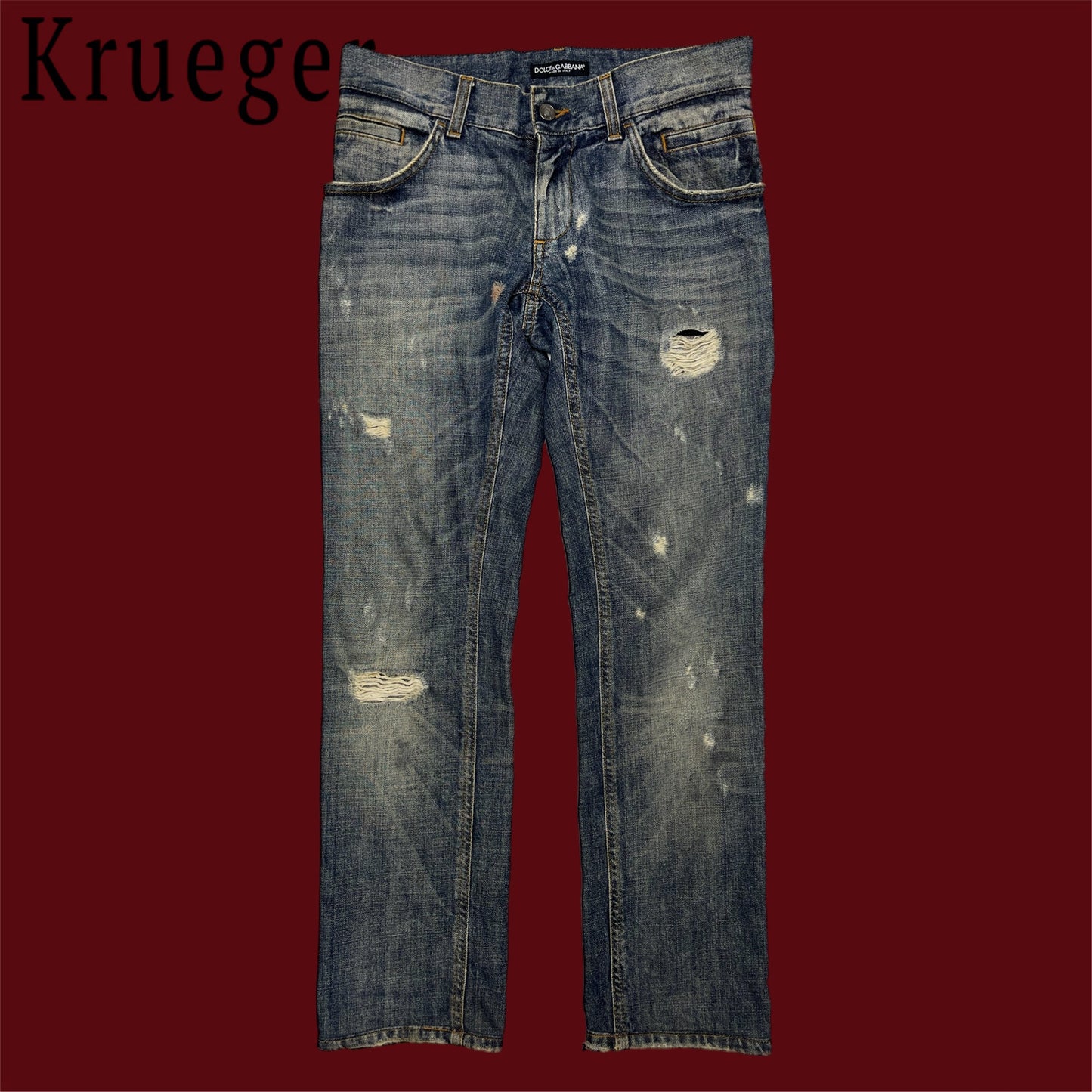 Dolce&Gabbana 14 gold denim