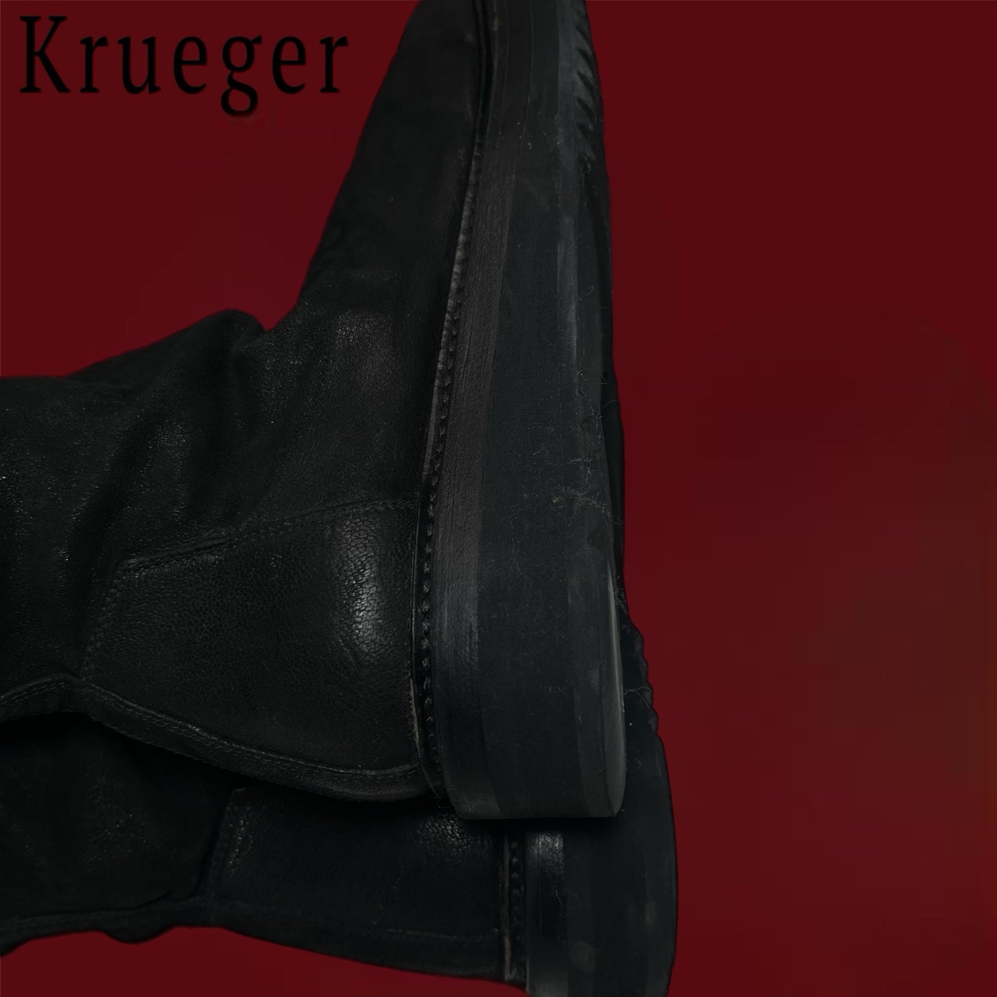Rick Owens Leather Stocking FW15 Shoes