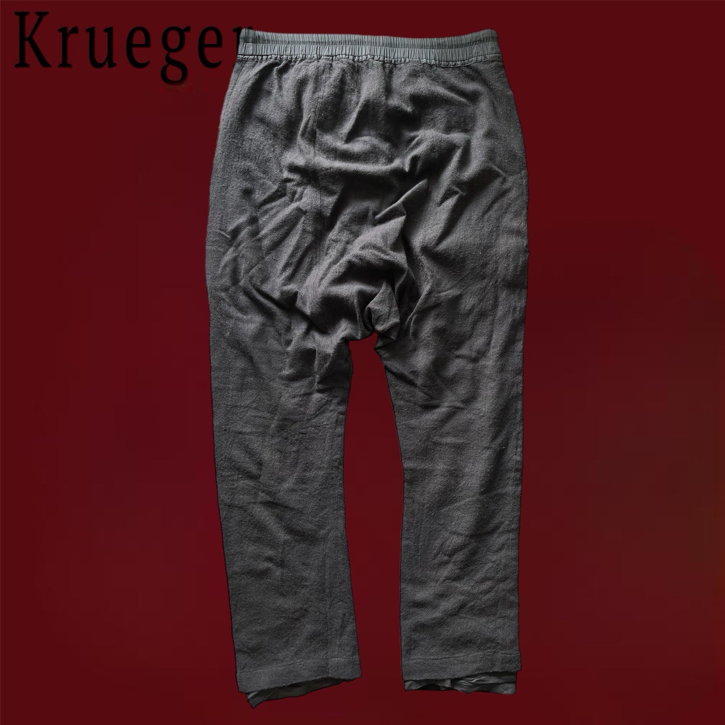 Rick Owens Drawstring Two Layers Pants
