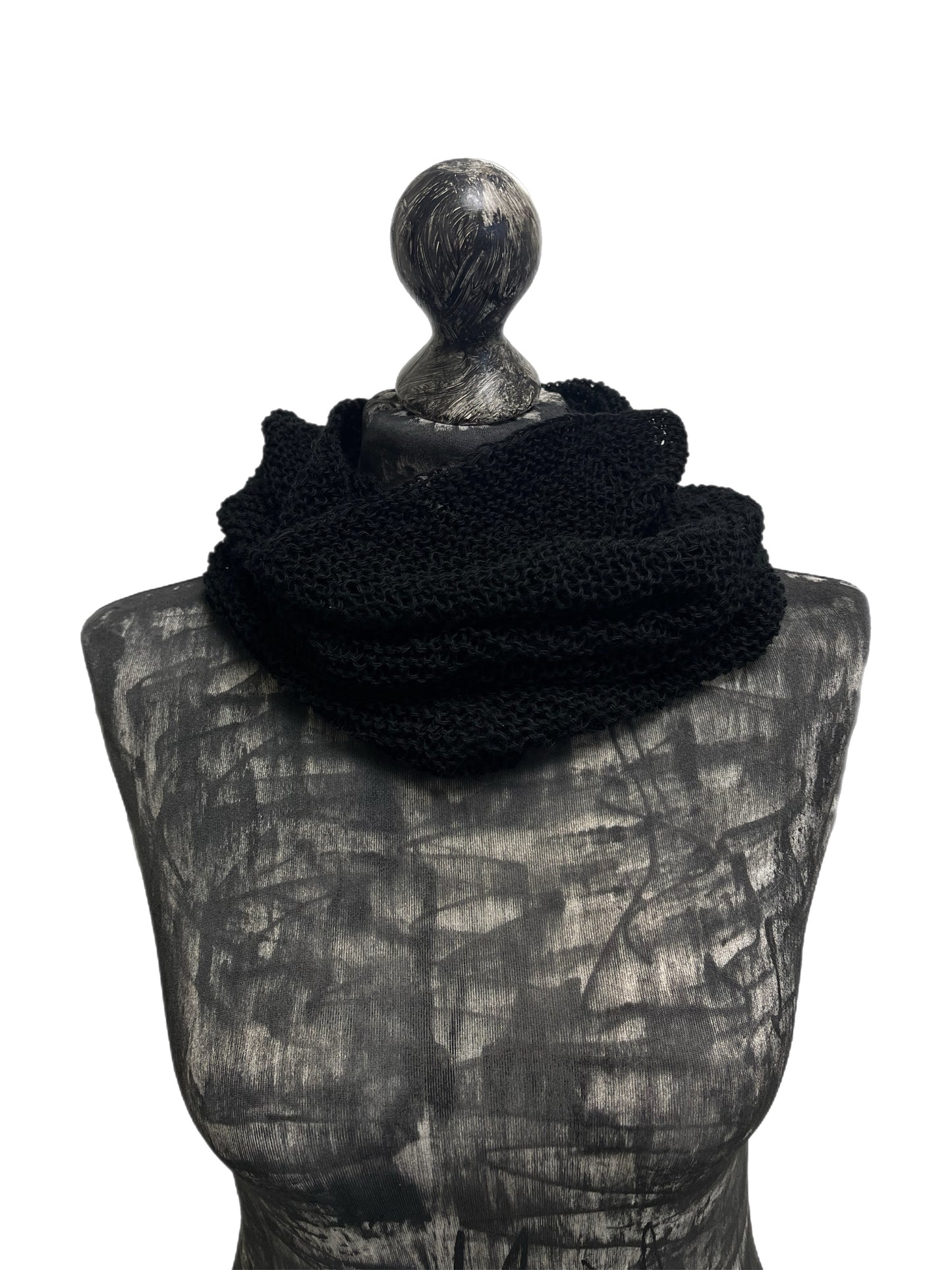 Hand-Knitted Multi-Way Neck Warmer