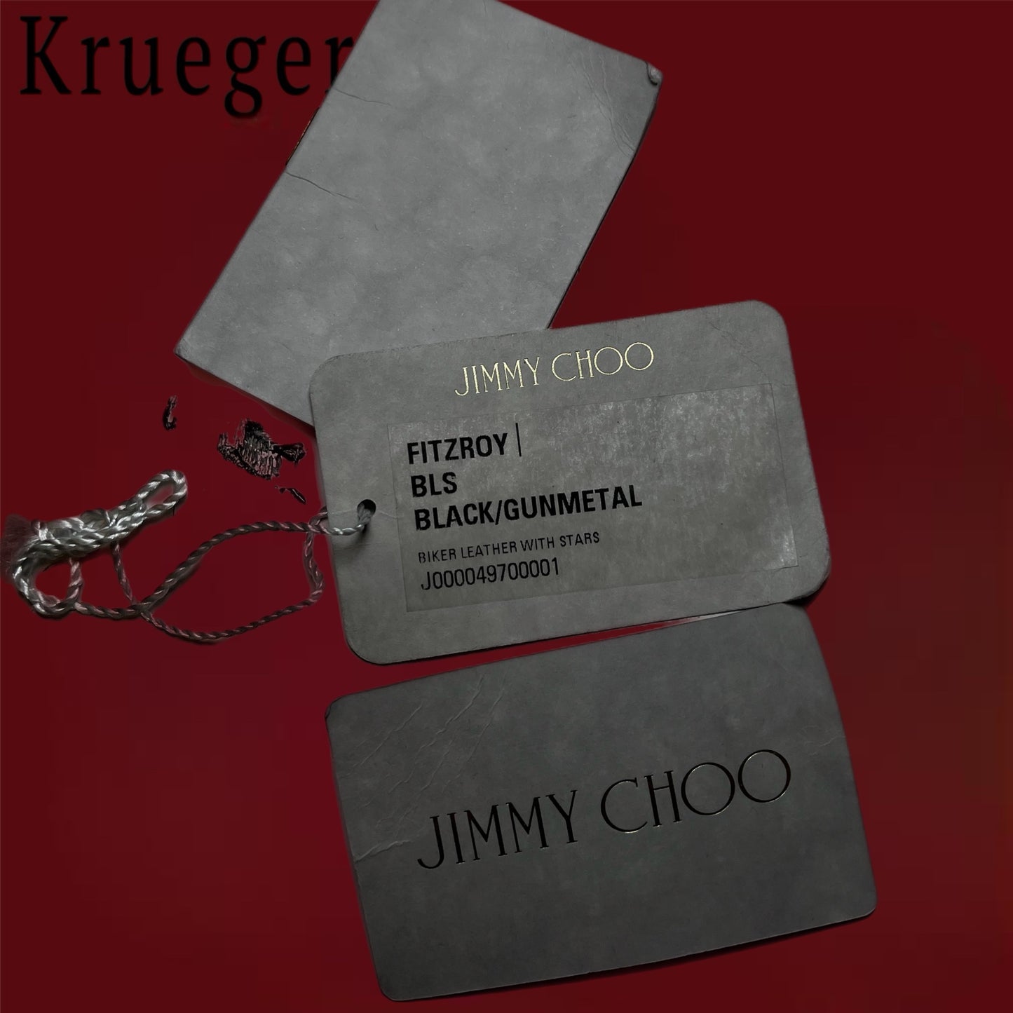 Jimmy Choo Fitzroy Leather Backpack