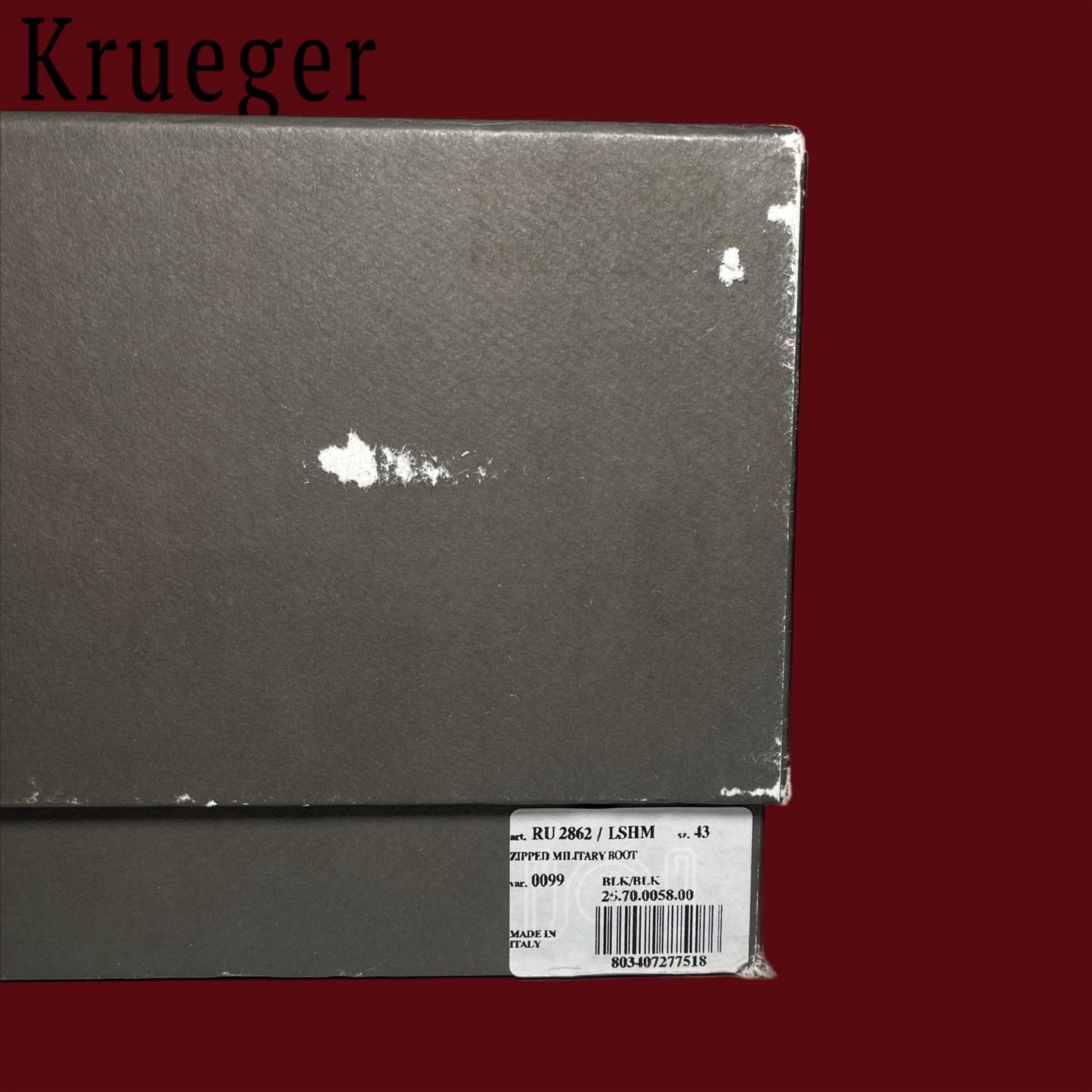 Rick Owens FW11 Zipped Shearling
Mohawk Boots