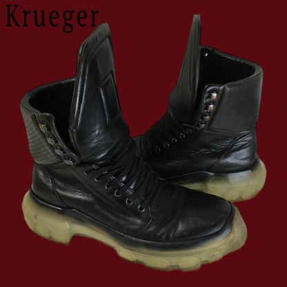 Rick Owens Tractor Dunk Boots 2018