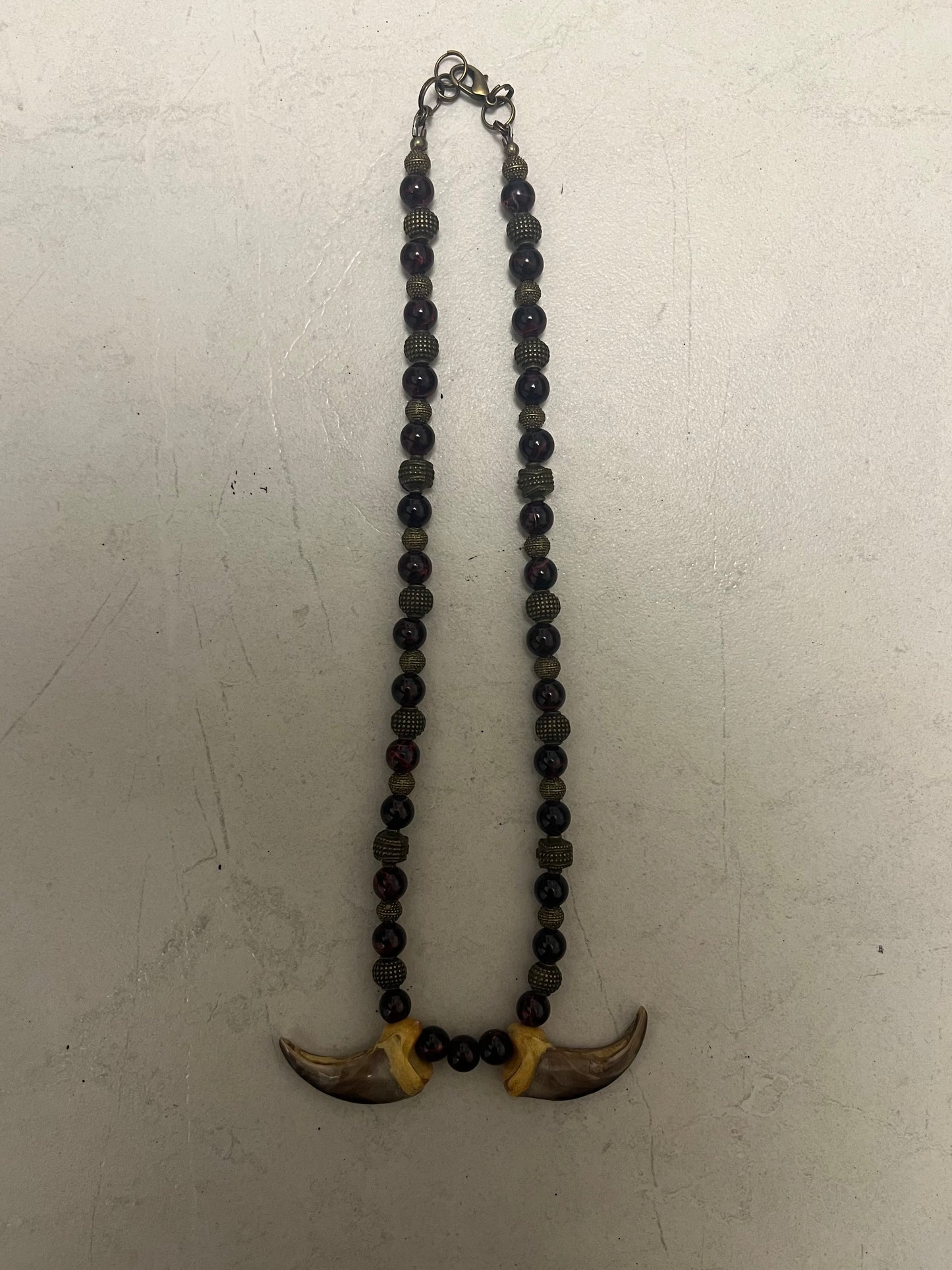 2 Bear Claws Necklace