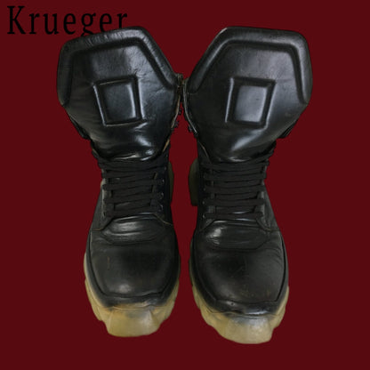 Rick Owens Tractor Dunk Boots 2018