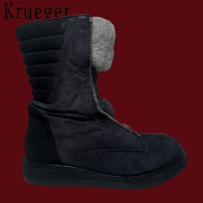Rick Owens FW11 Zipped Shearling
Mohawk Boots