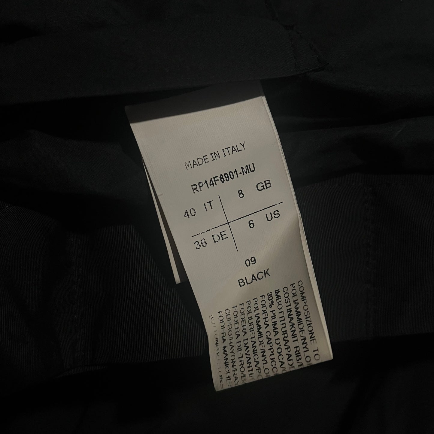 Rick Owens Mainline Long Jacket