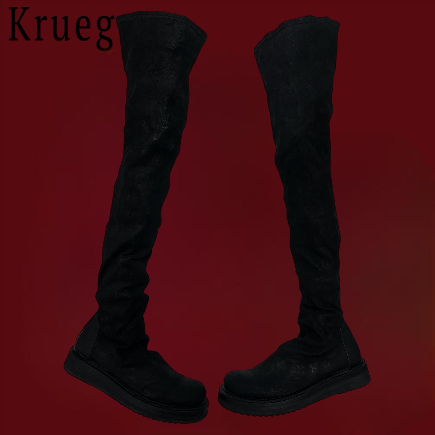 Rick Owens Leather Stocking FW15 Shoes