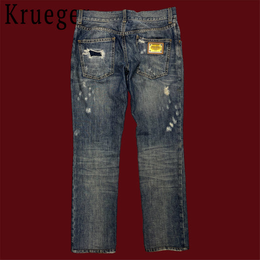 Dolce&Gabbana 14 gold denim