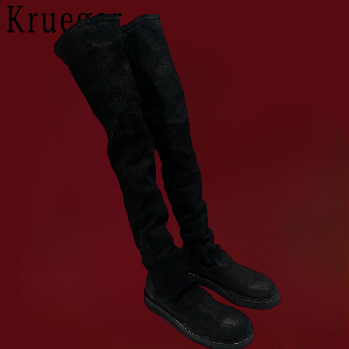 Rick Owens Leather Stocking FW15 Shoes