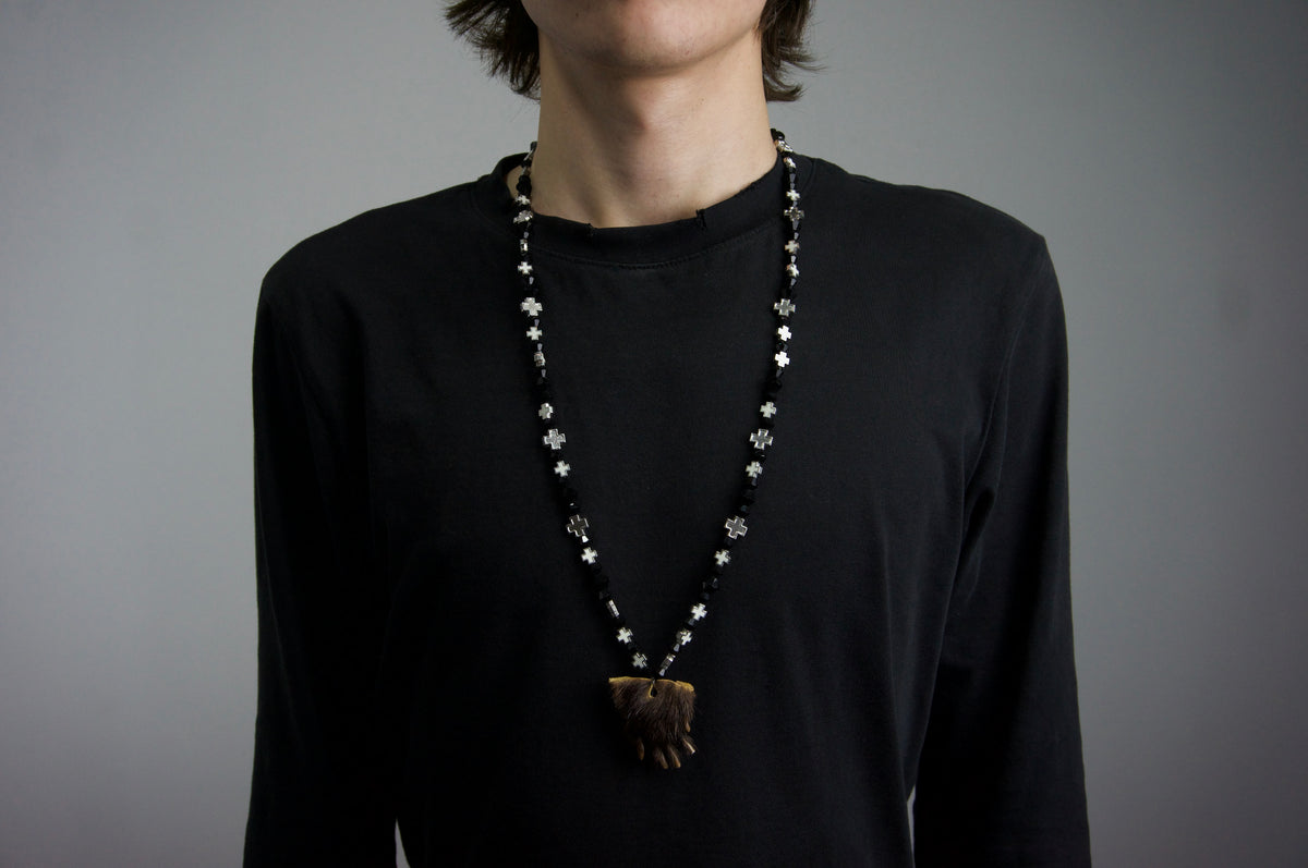 Badger Paw Necklace #3