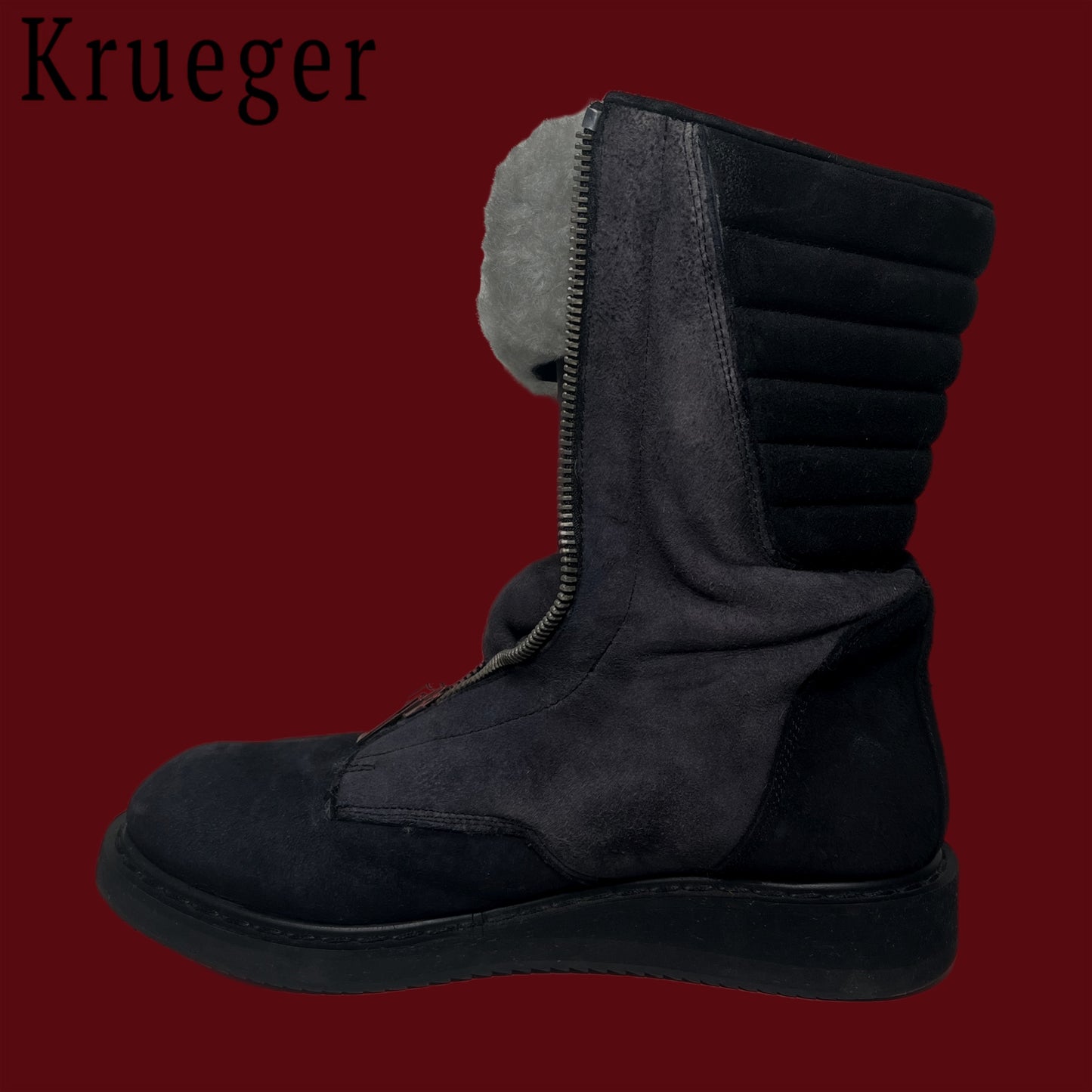 Rick Owens FW11 Zipped Shearling
Mohawk Boots