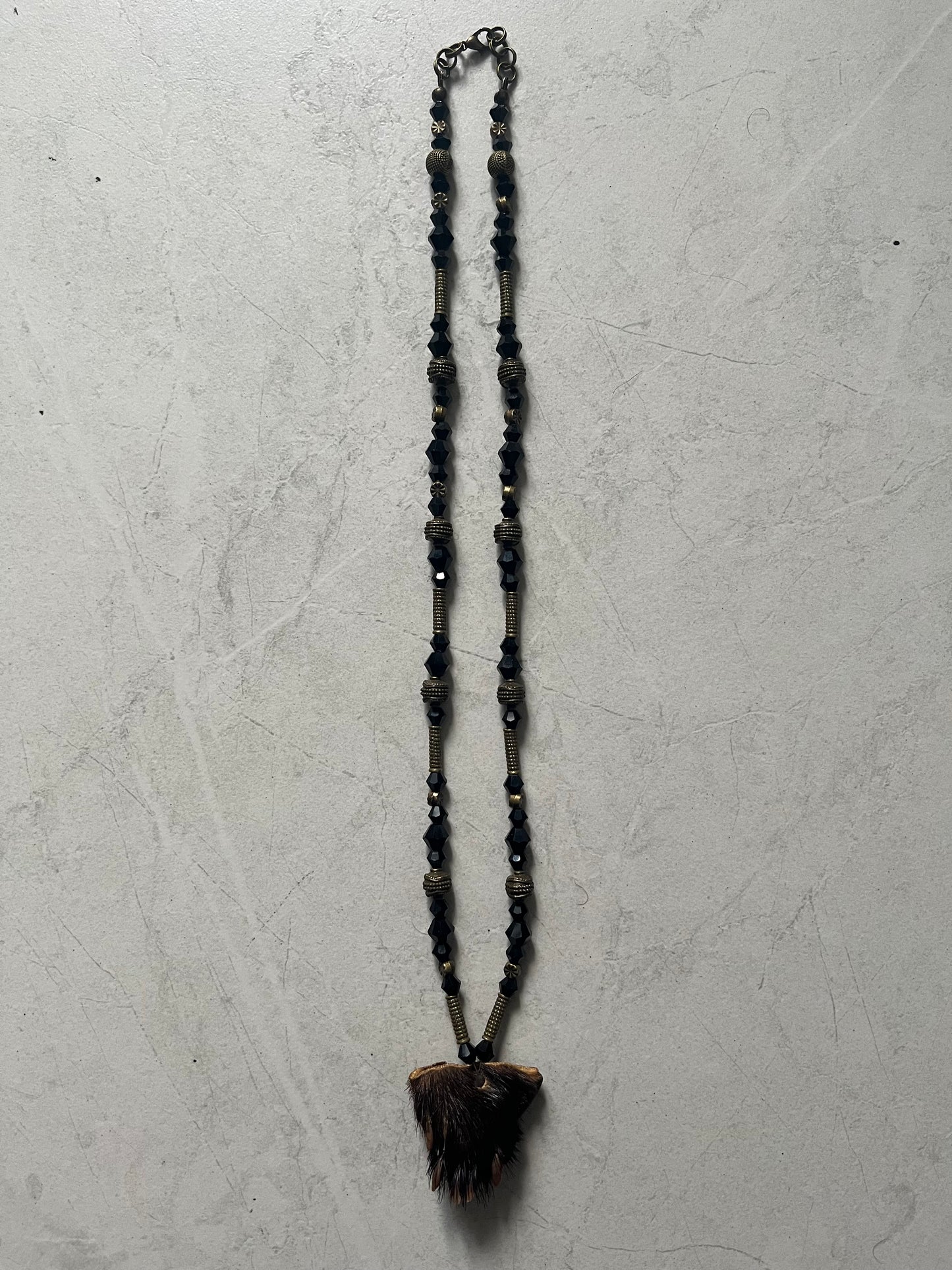 Badger Paw Necklace #2