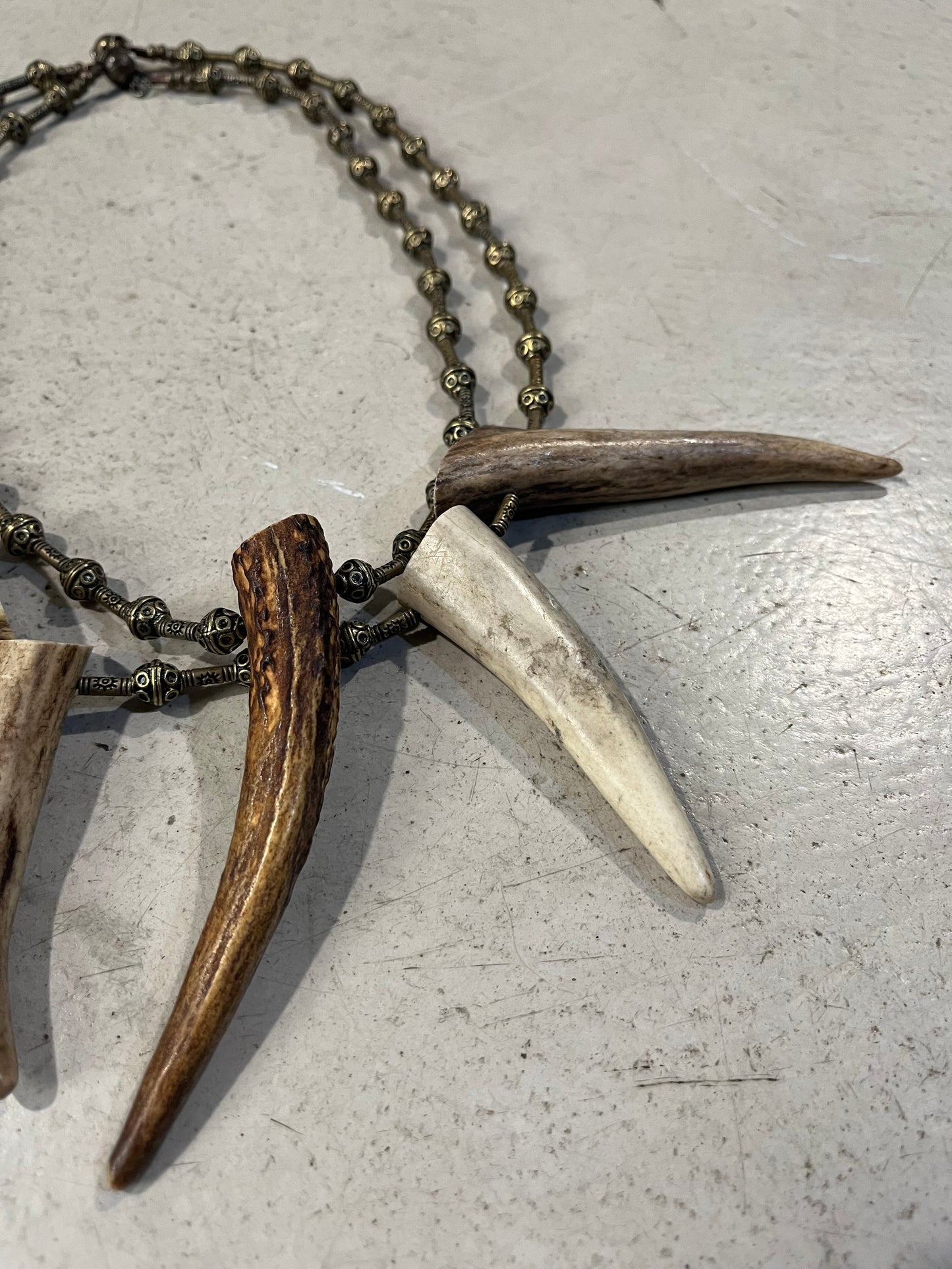 Deer Antler Necklace