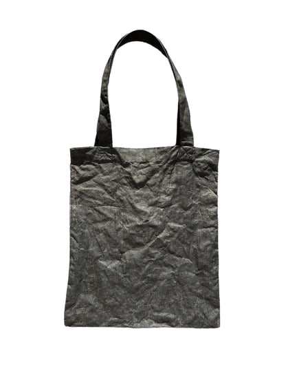 Shiny Black Tote Bag