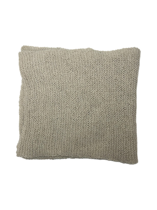 Light Beige Knitted Scarf