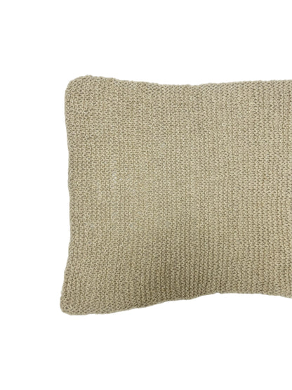 Light Beige Knitted Scarf
