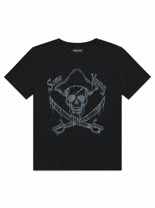 «Some Die Young» Black Tee