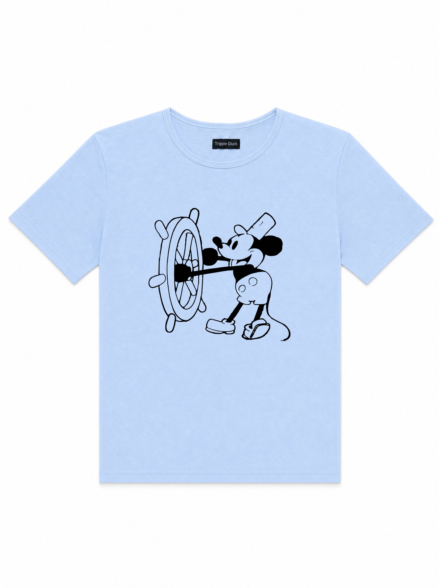 “Captain Mickey” White Tee