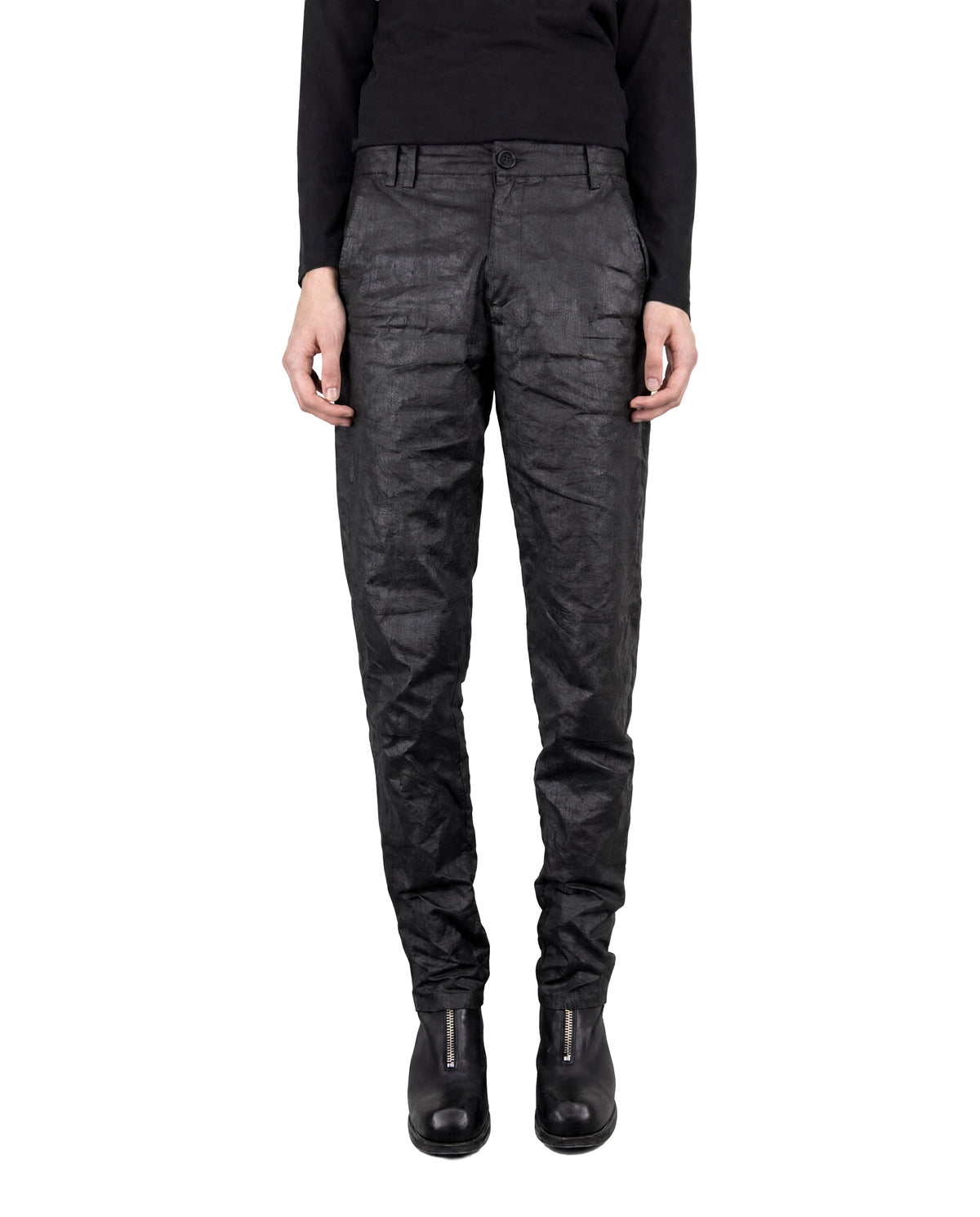 Shiny Linen Pants