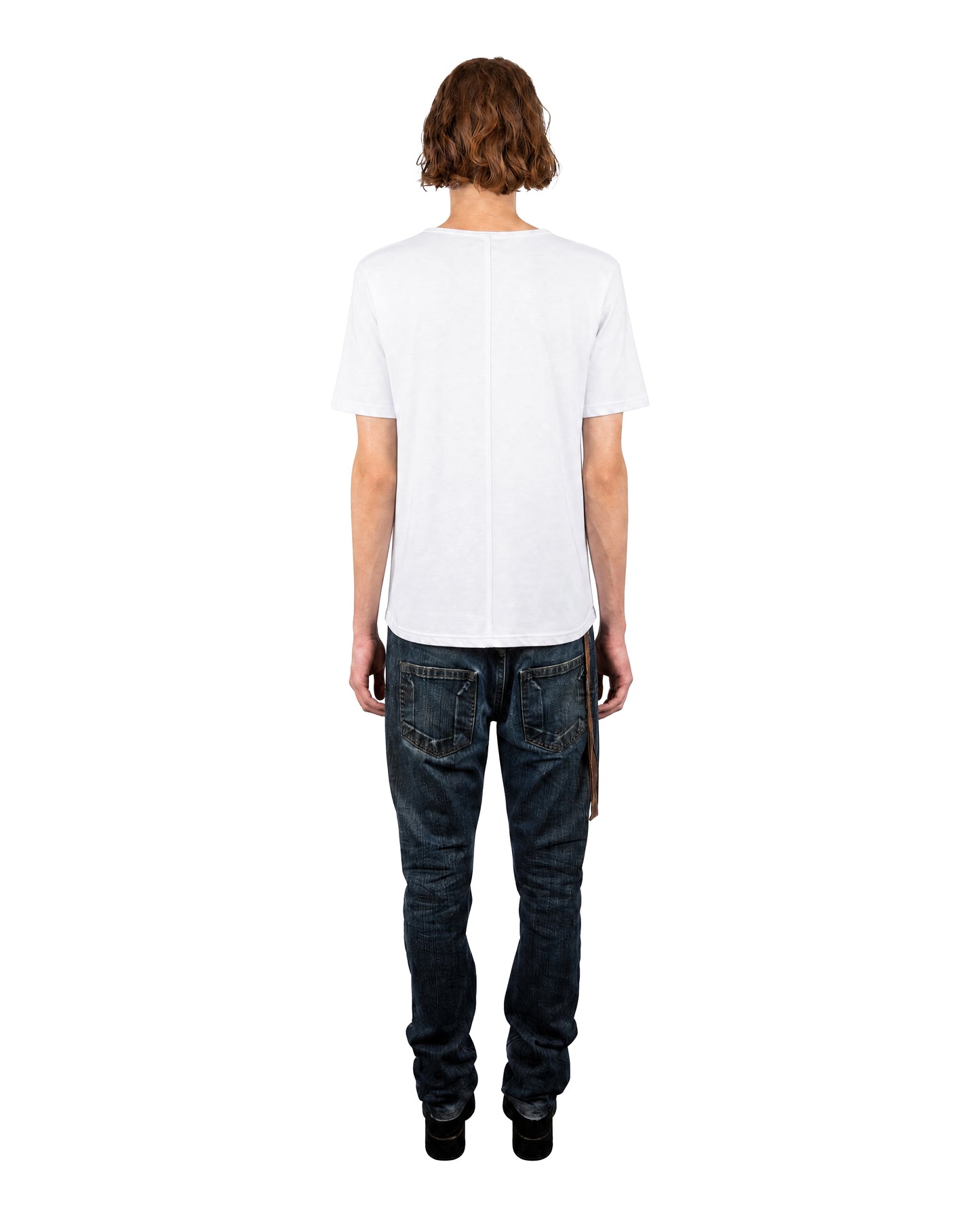 “Captain Mickey” White Tee