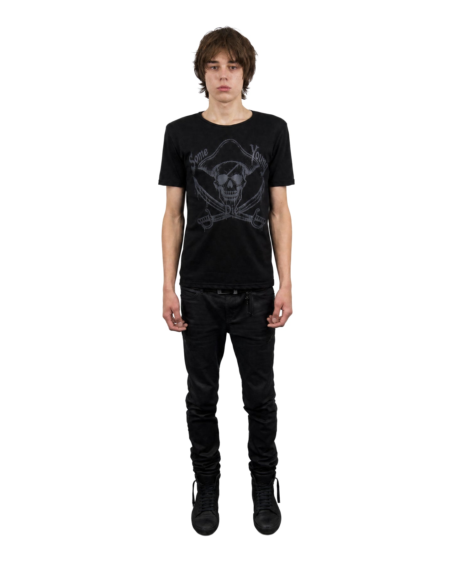 «Some Die Young» Black Tee